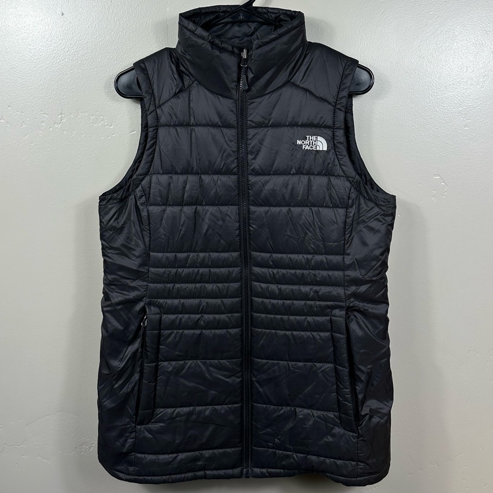 The North Face Women’s Puffer Vest Jacket Black Size Medium